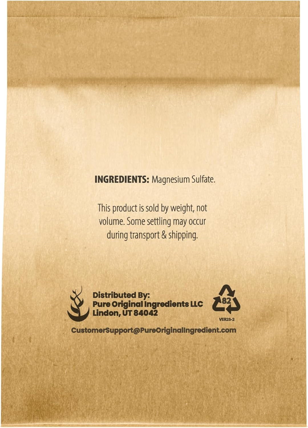 Epsom Salt (1 Lb) Pure Magnesium Sulfate, Food Grade, Soaking Solution